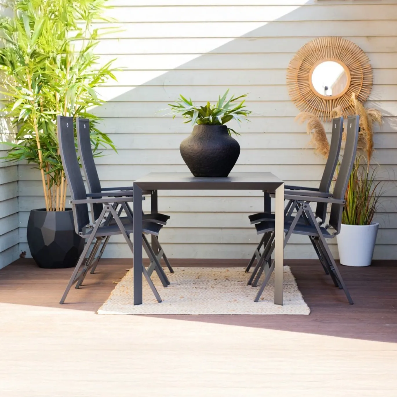 Hartman Dining Tuintafel California Grijs