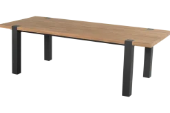 Hartman Esmee Tuintafel 200cm Naturel/Zwart