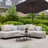 Hartman Hoekbankset Monaco Sit & Heat Grijs