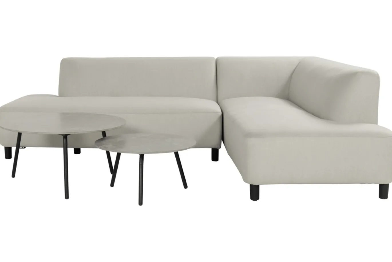Hartman Hoekbankset Monaco Sit & Heat Grijs