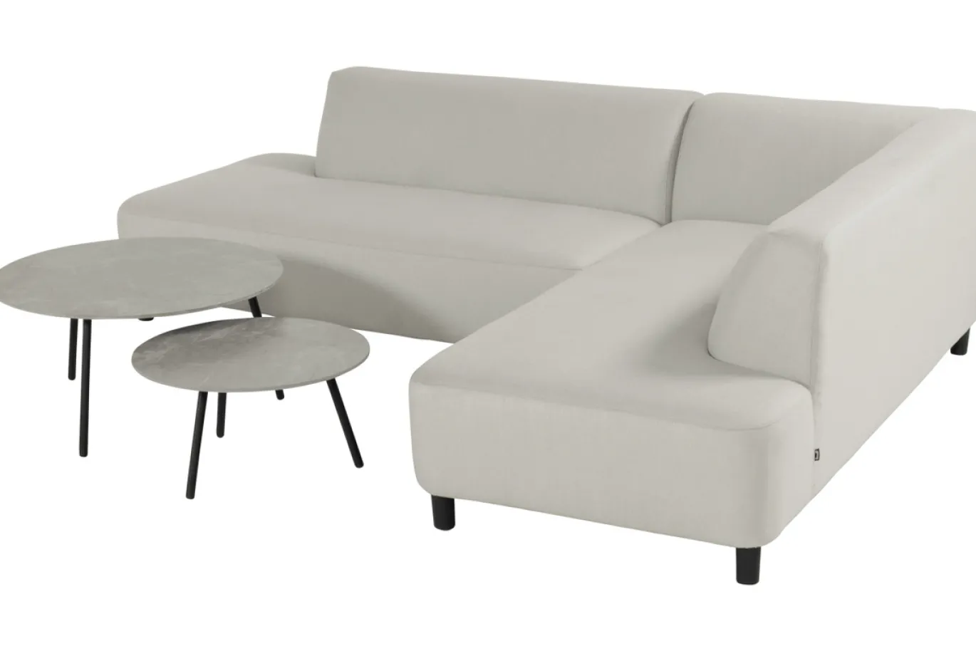 Hartman Hoekbankset Monaco Sit & Heat Grijs