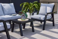 Hartman Ibiza 2-Zitsbank Loungeset Grijs