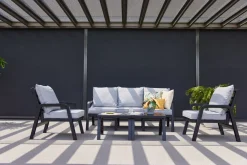 Hartman Ibiza 3-Zitsbank Loungeset Grijs