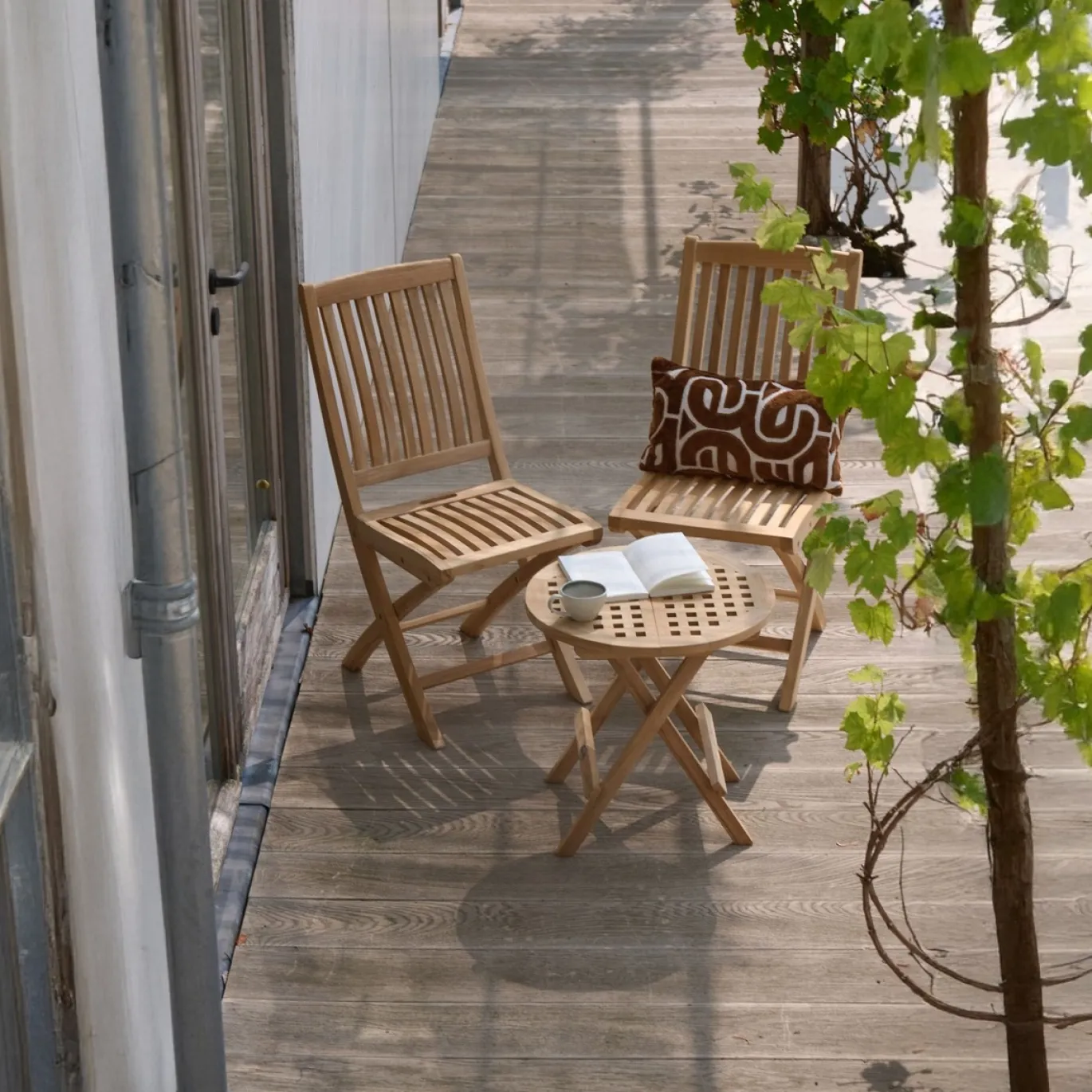 Hartman Inklapbare Tuinstoel Langli Teak