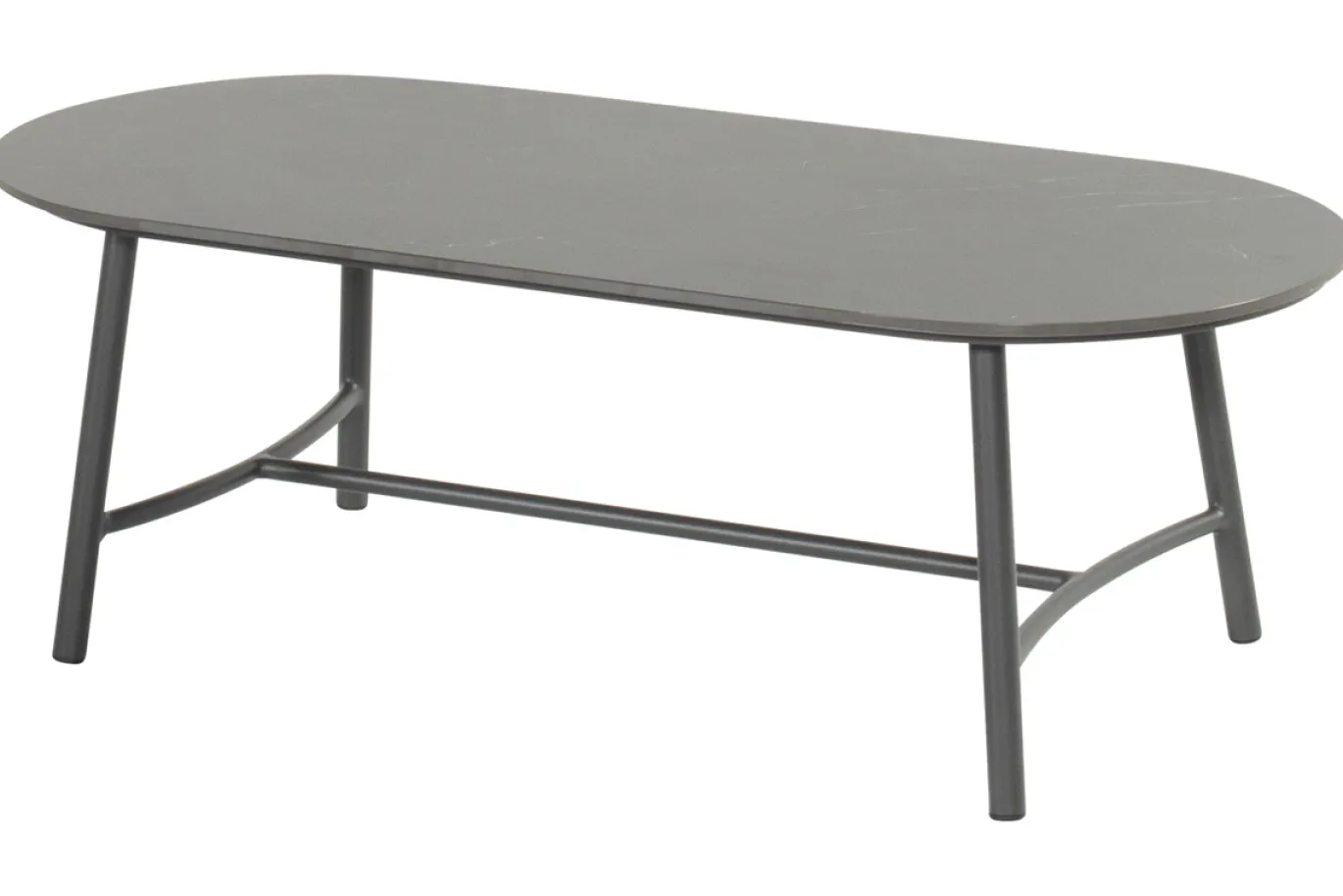 Hartman Keramische Loungetafel Flora Zwart