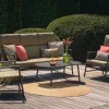 Hartman Loungeset Flora Groen/Zwart