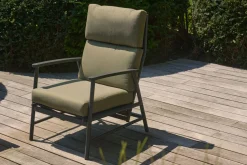 Hartman Loungeset Flora Groen/Zwart
