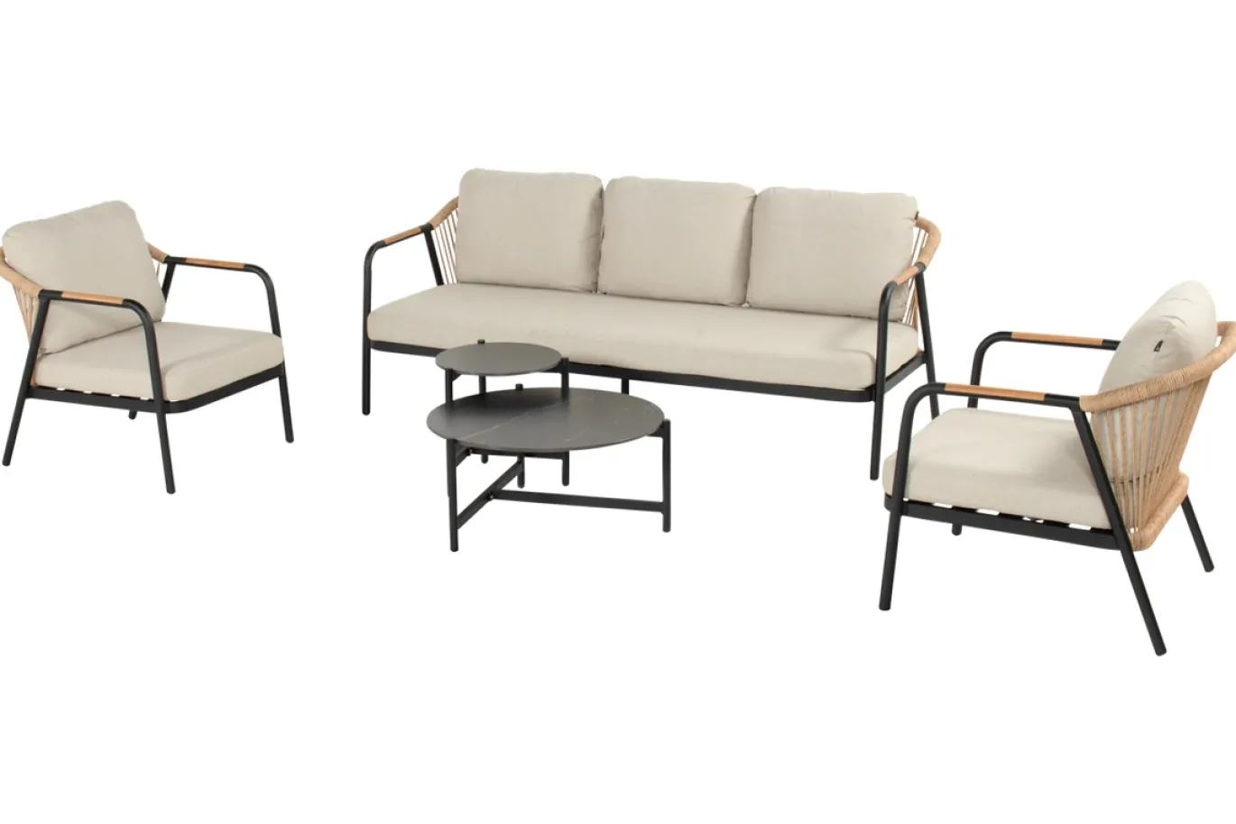 Hartman Loungeset Nice Antraciet