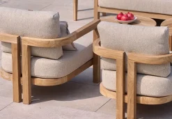 Hartman Loungestoel Moira Teak
