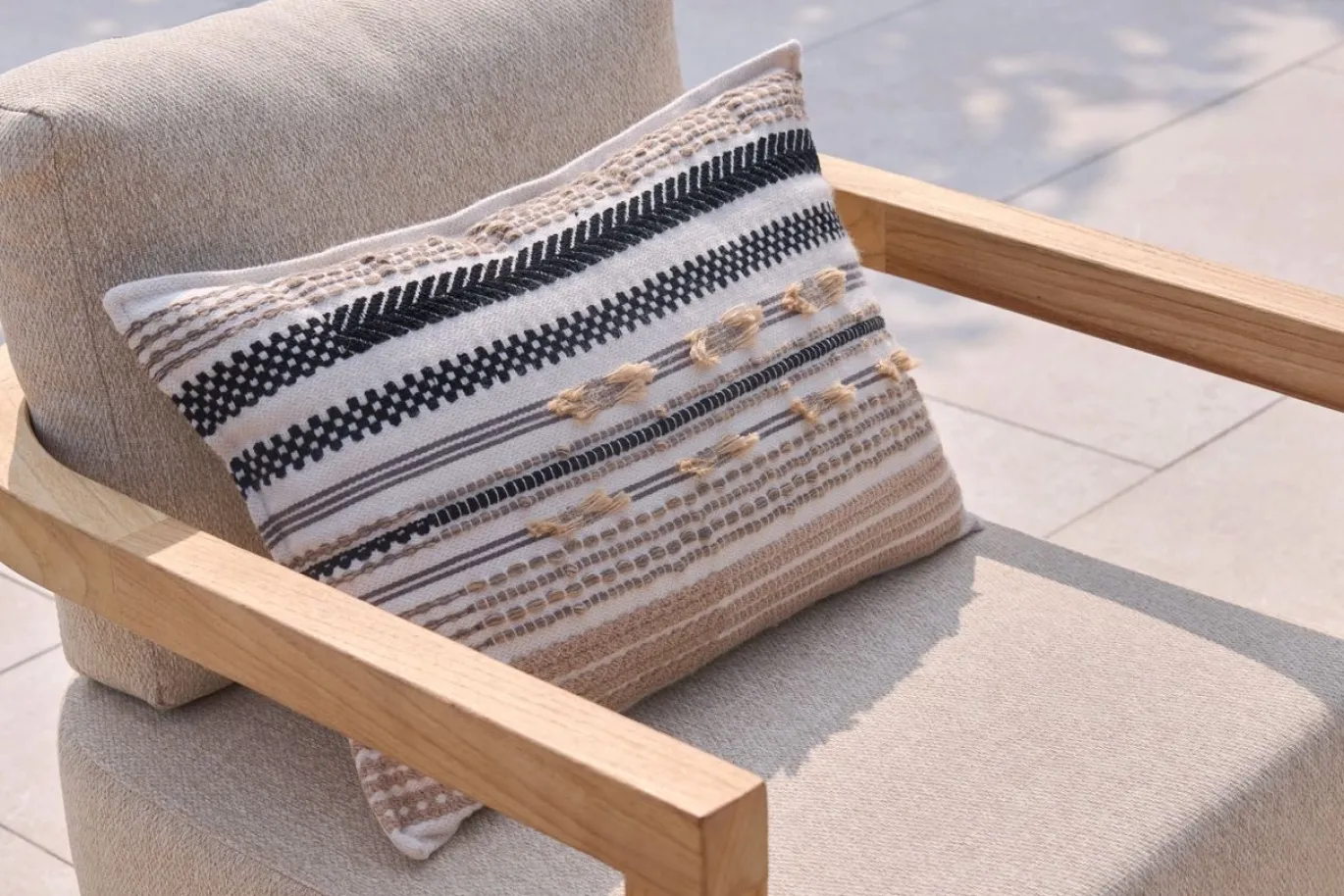 Hartman Loungestoel Moira Teak