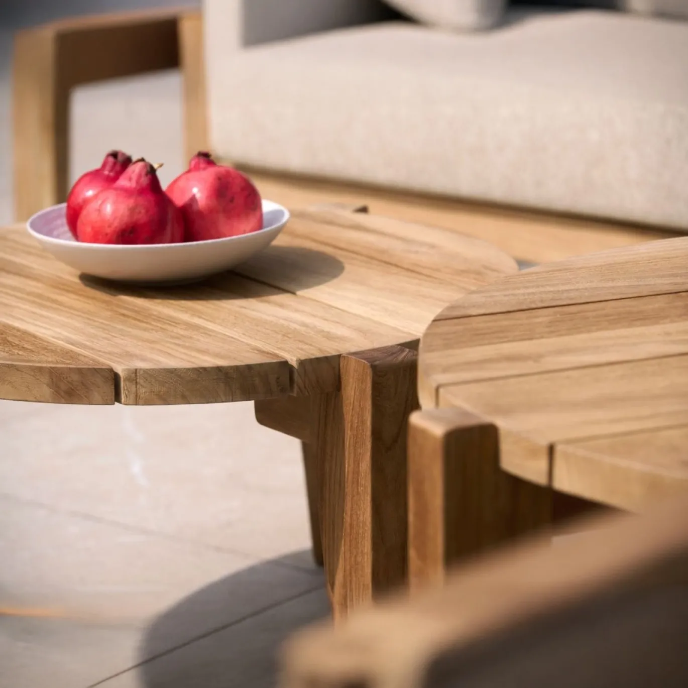 Hartman Loungetafel Leonora Teak 85cm