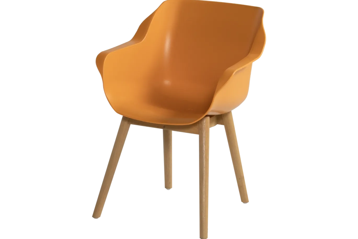 Hartman Set van 2 Sophie Teak Tuinstoel Oranje