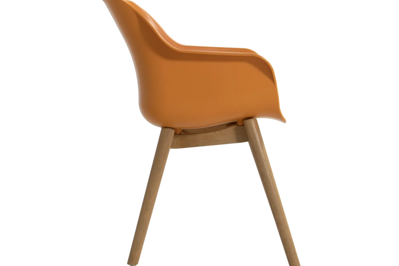 Hartman Set van 2 Sophie Teak Tuinstoel Oranje