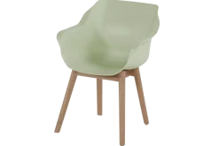 Hartman Set van 2 Sophie Teak Tuinstoel Mintgroen