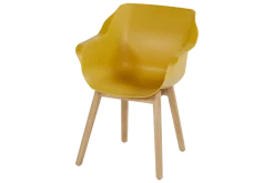 Hartman Set van 2 Sophie Teak Tuinstoel Geel