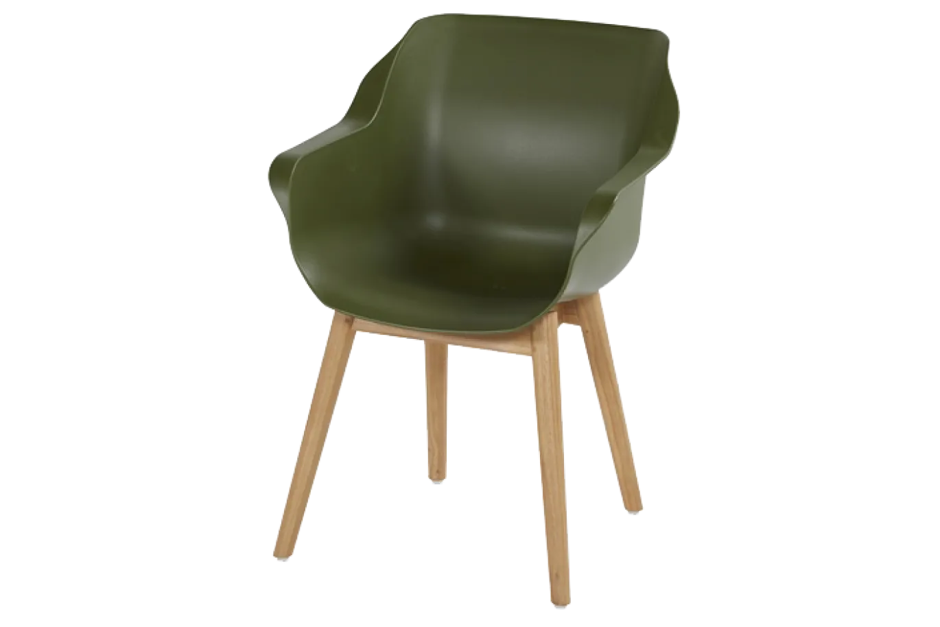 Hartman Set van 2 Sophie Teak Tuinstoel Groen