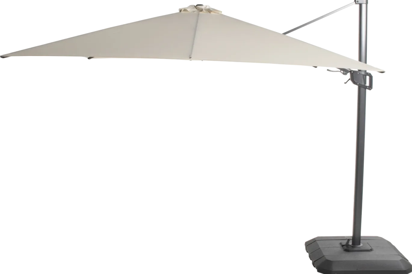 Hartman Shadowflex Zweef Parasol 300x300cm Beige