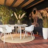 Hartman Sophie Studio HPL Tuintafel Rond Wit