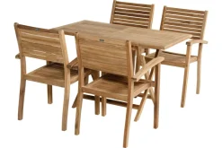 Hartman Stapelbare Tuinstoel Sunderland Teak