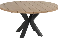 Hartman Stephanie Ronde Tuintafel Naturel/Zwart