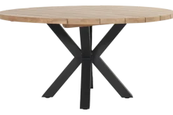 Hartman Stephanie Ronde Tuintafel Naturel/Zwart
