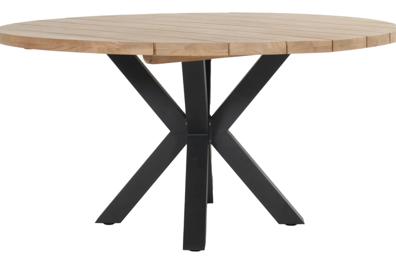 Hartman Stephanie Ronde Tuintafel Naturel/Zwart