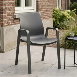 Hartman Tuinstoel Flow Antraciet