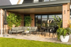 Hartman Tuinstoel Jill Set van 2 Rondo Zwart