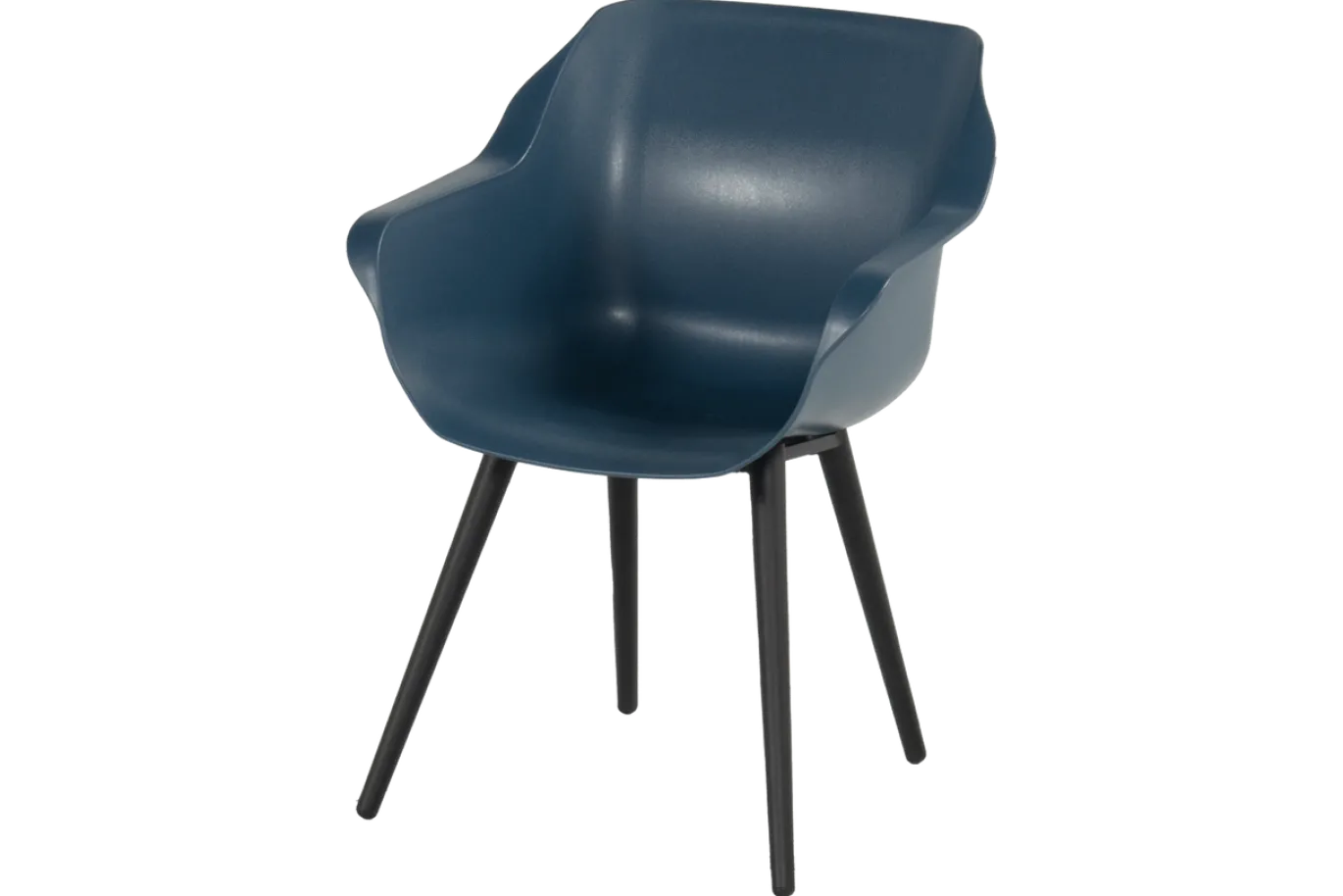 Hartman Tuinstoel Sophie Studio Donkerblauw Set van 2