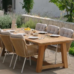 Hartman Tuintafel Fremont Teakhout 246cm
