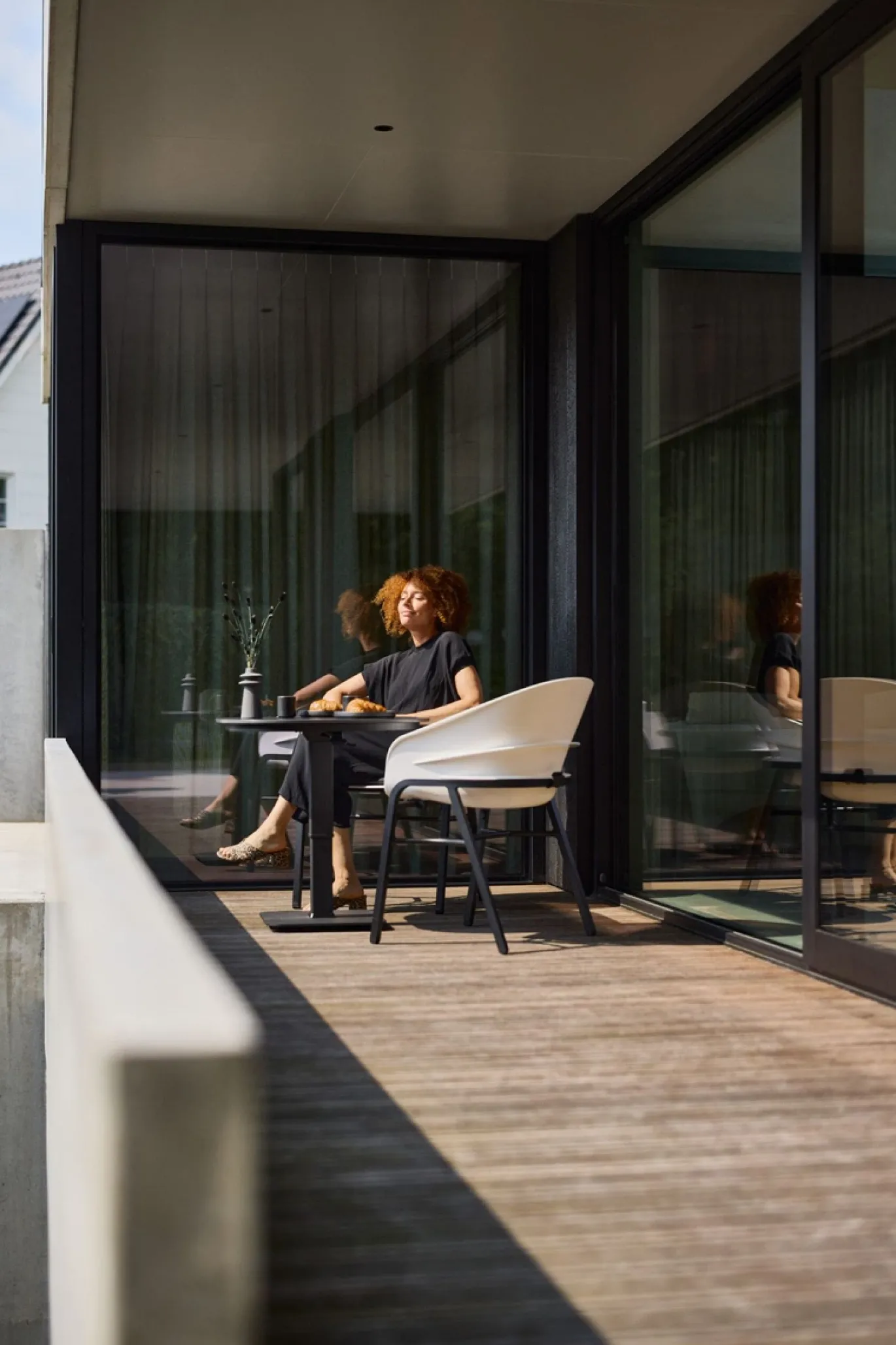 Hartman Verstelbare Tuinstoel Tubb Set Van 2 Wit