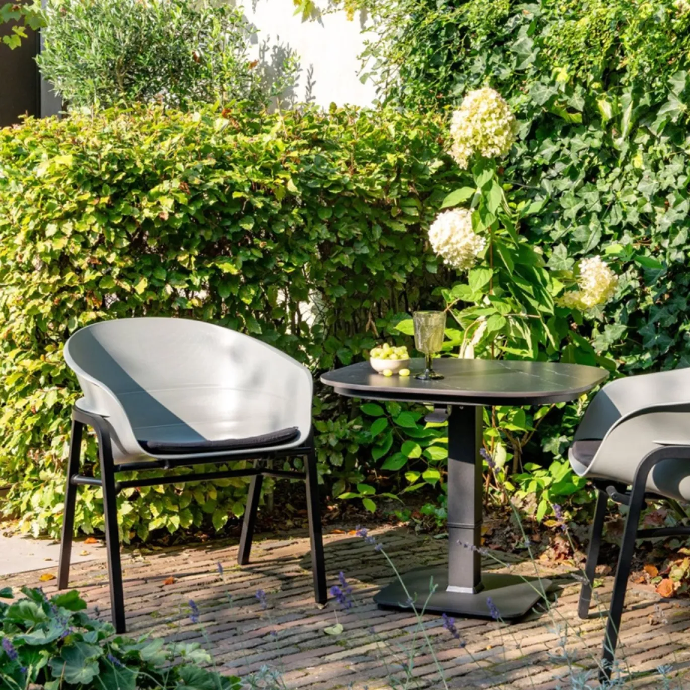 Hartman Verstelbare Tuinstoel Tubb Set Van 2 Grijs