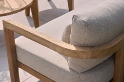 Hartman 3-zits Loungebank Moira Teak
