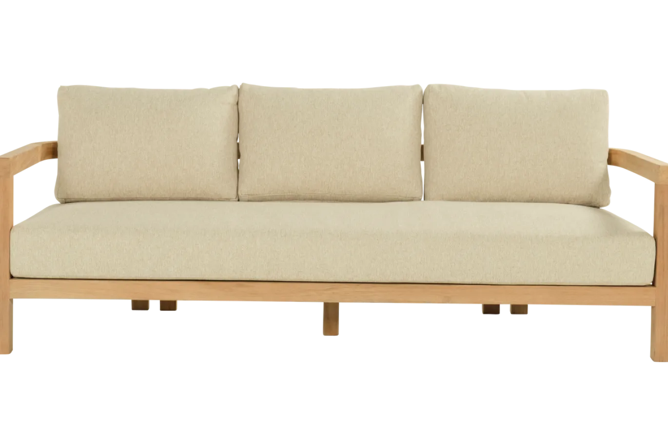 Hartman 3-zits Loungebank Moira Teak