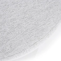 Hocker Danique Leaf Asgrijs Ø80cm