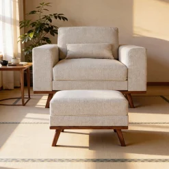 Hocker Grand Japandi Beige - Giga Meubel