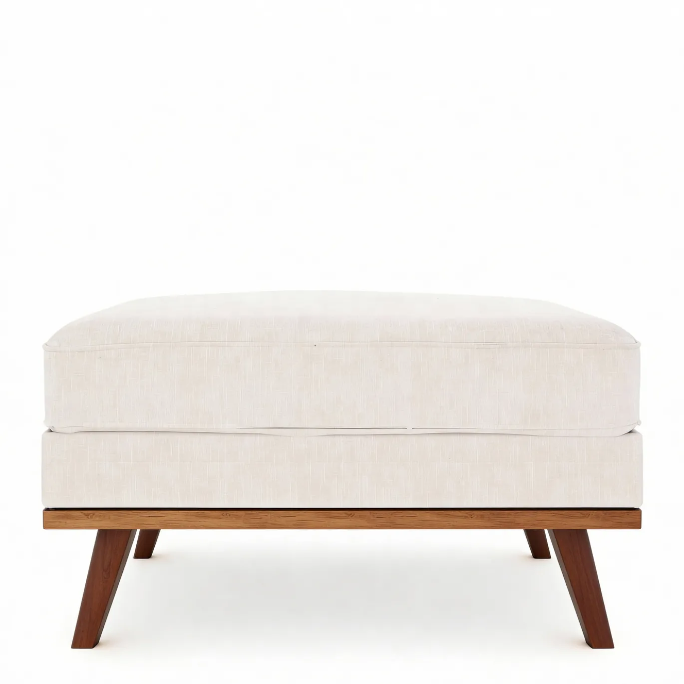Hocker Melva Japandi Beige - Giga Meubel