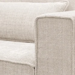Hoekbank Addison 3-Zits Cremona Beige Links - Giga Meubel