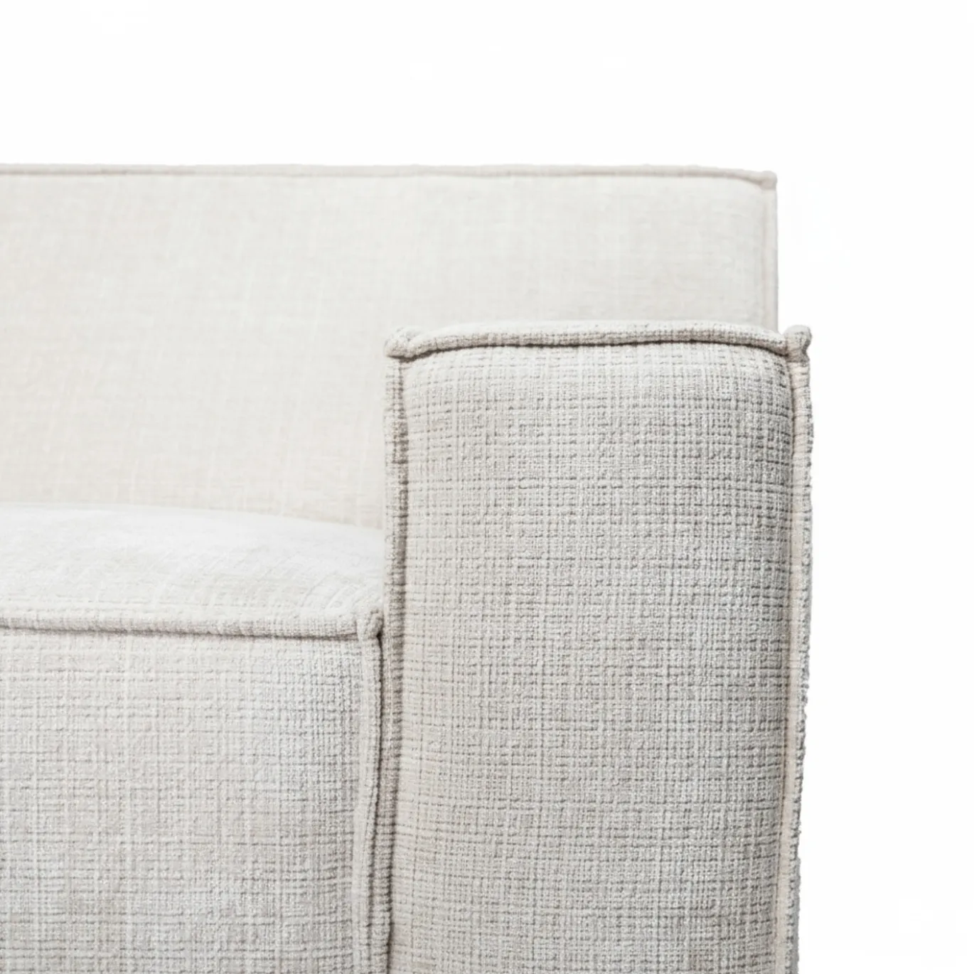 Hoekbank Benson 3-Zits Cremona Beige Links - Giga Meubel
