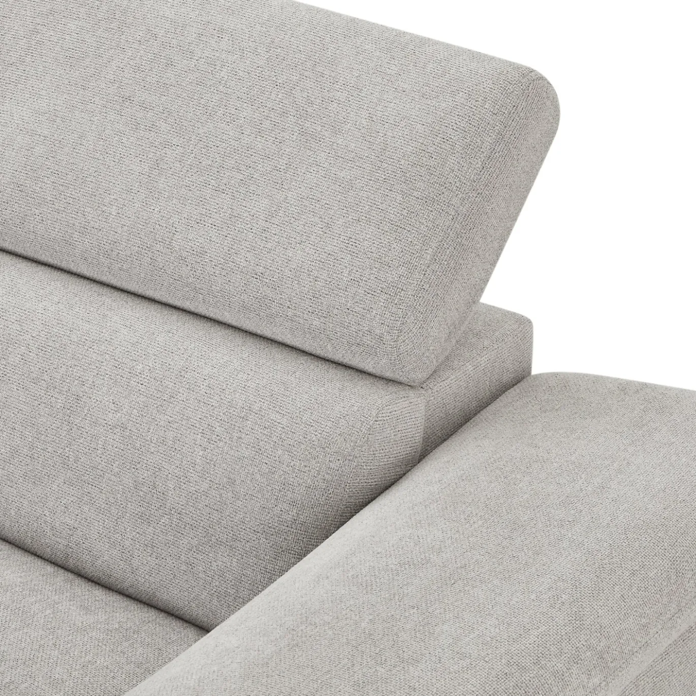 Hoekbank Betis Links Grijs - Giga Meubel