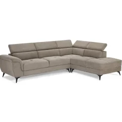 Hoekbank Betis Rechts Beige - Giga Meubel