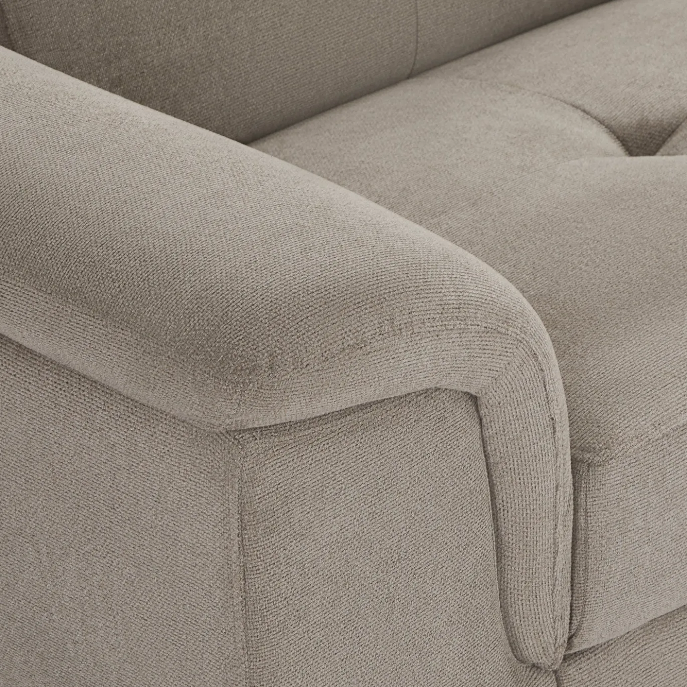 Hoekbank Betis Rechts Beige - Giga Meubel