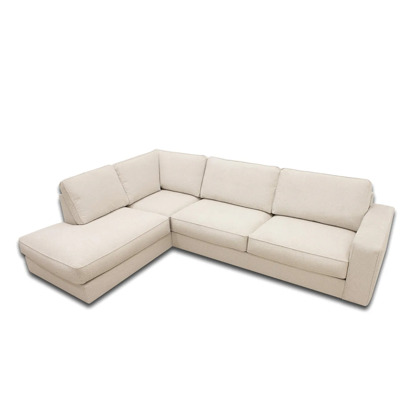 Hoekbank Easton 3-Zits Egon Naturel Links - Giga Meubel