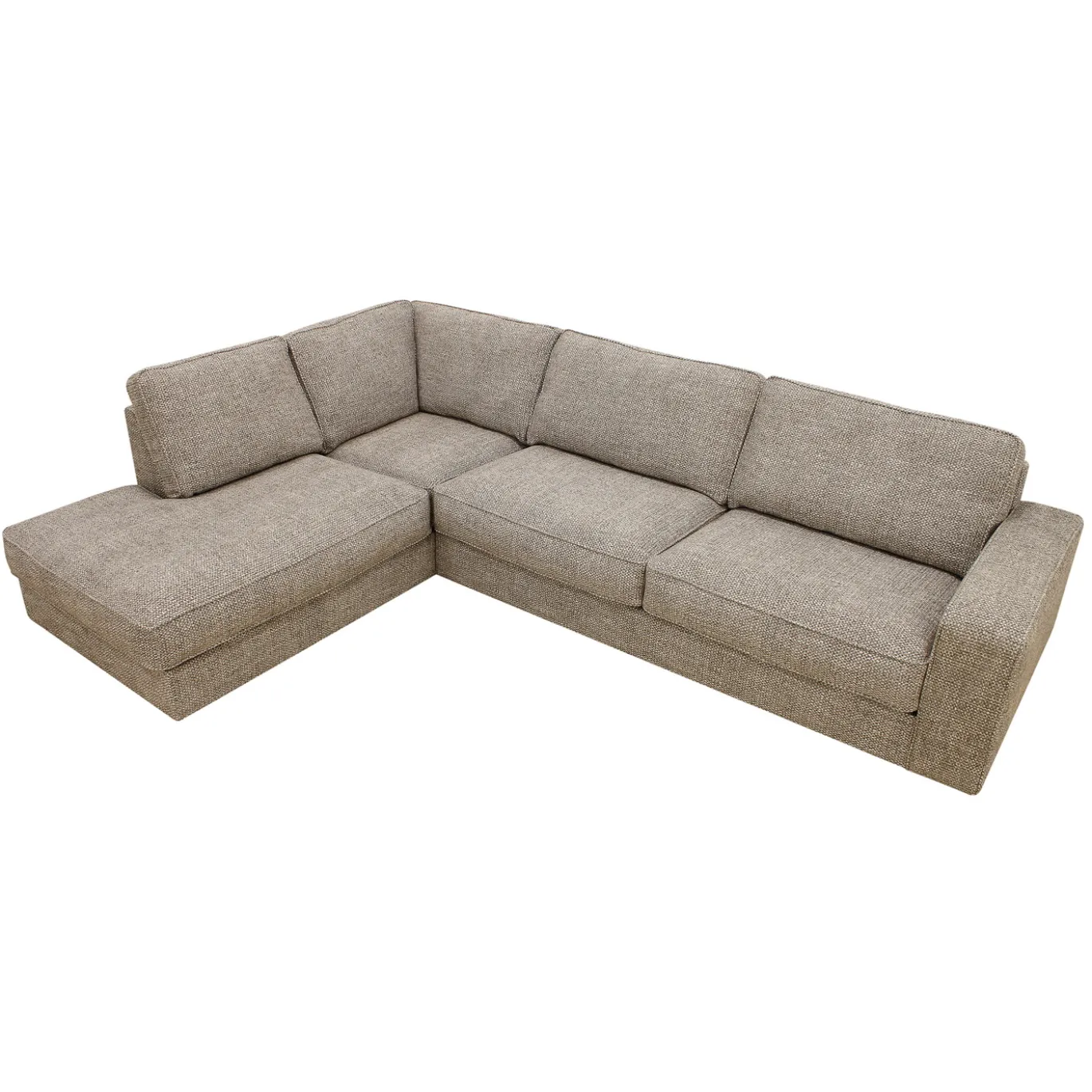 Hoekbank Easton 3-Zits Silencio Beige Links - Giga Meubel