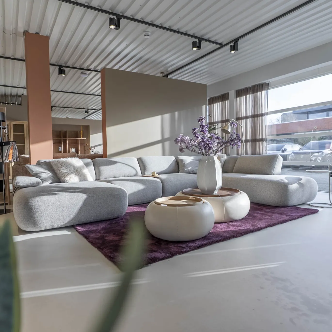 Hoekbank Emilia Silencio Taupe