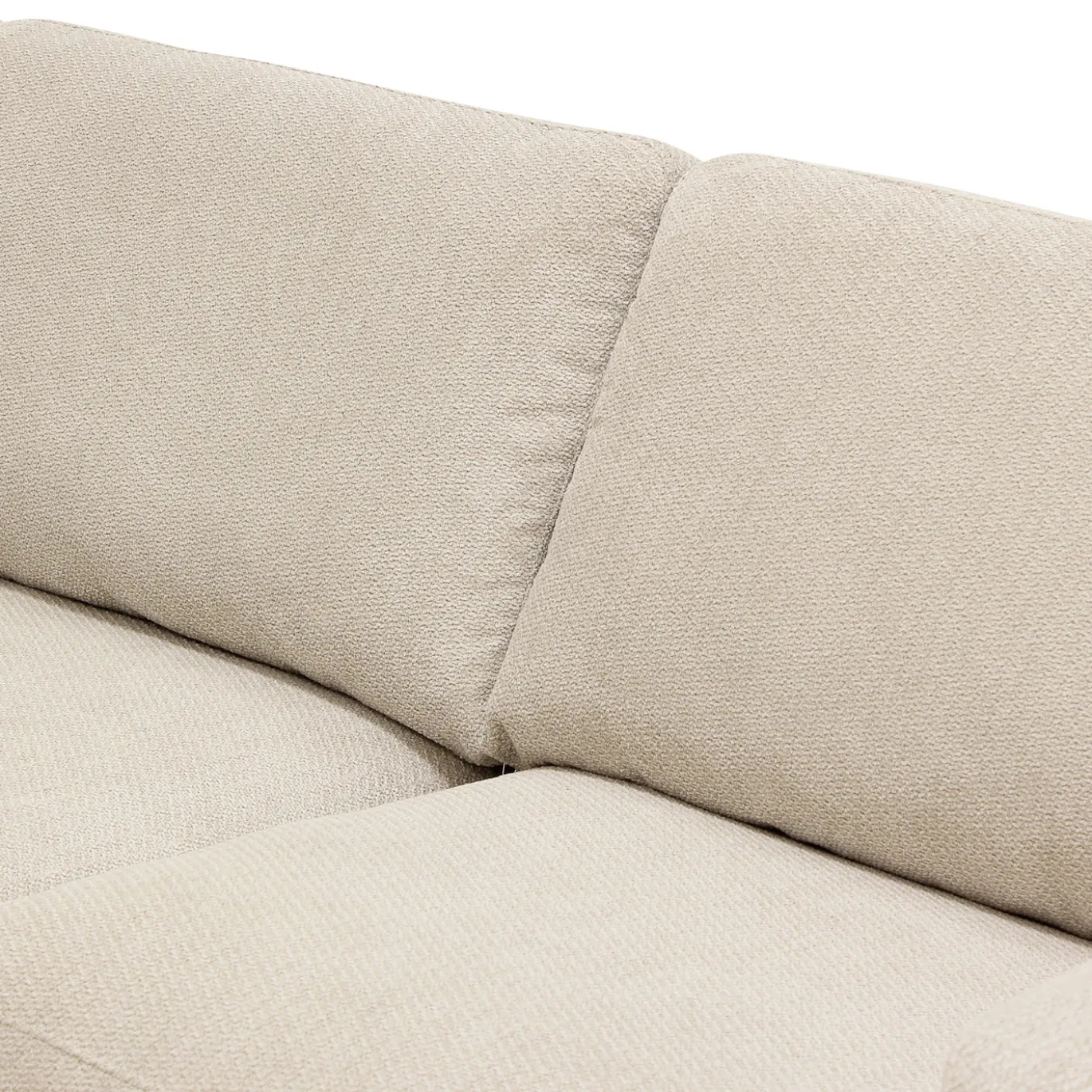 Hoekbank Gwen 3-Zits Vinci Beige Links - Giga Meubel