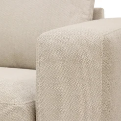 Hoekbank Gwen 3-Zits Vinci Beige Links - Giga Meubel