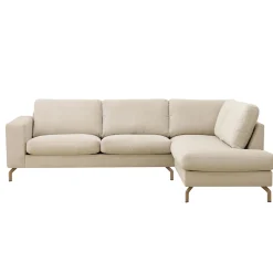 Hoekbank Gwen 3-Zits Vinci Beige Rechts - Giga Meubel