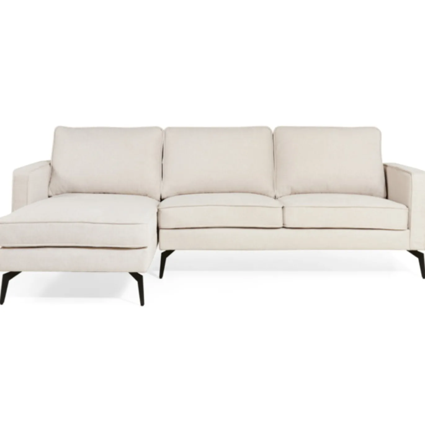 Hoekbank Jackson Linnen Beige - Giga Meubel