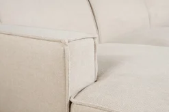 Hoekbank Kate Rechts Linnen Beige - Giga Meubel